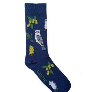 Kookaburra socks navy