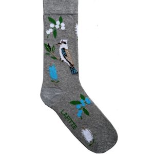 Kookaburra socks grey