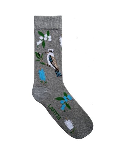 Kookaburra socks grey