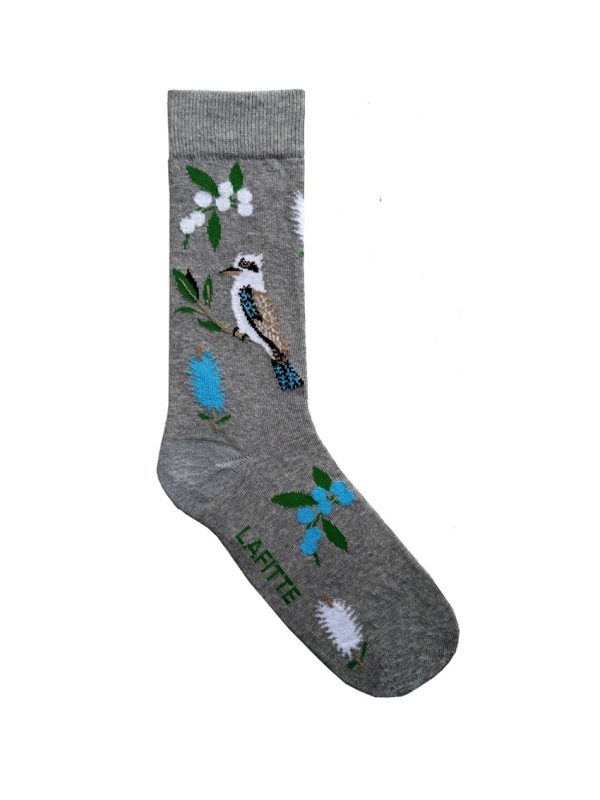 Kookaburra socks grey