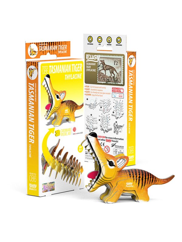 Tasmanian Tiger Eugy Dodolands and box with instructions