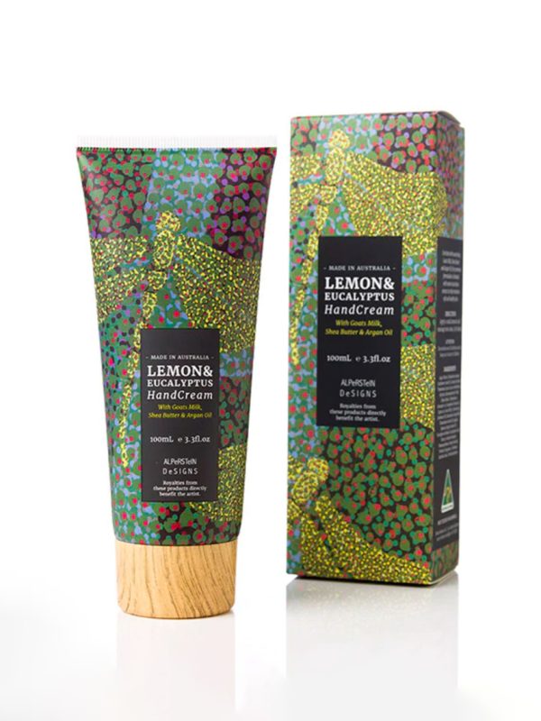 Lemon and Eucalyptus hand cream 100ml Cream tube and gift box