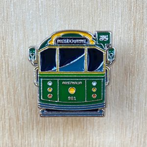 Tram hat pin