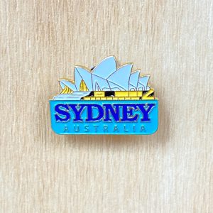 Sydney metal hat pin