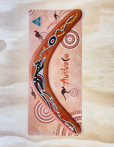 Large Aus Made Boomerang in packet