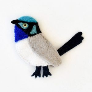 Fairy Wren finger puppet