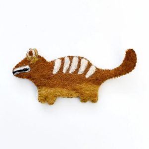 Numbat finger puppet