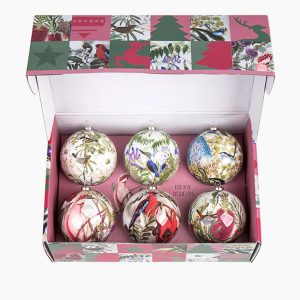 Australian Wildflowers 6pk bauble gift box