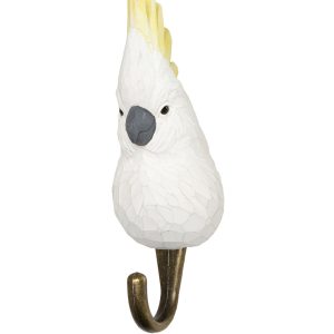 Wildlife Garden Cockatoo Deco Hook