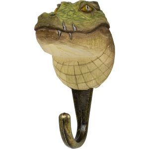 Crocodile Wildlife Garden Deco hook