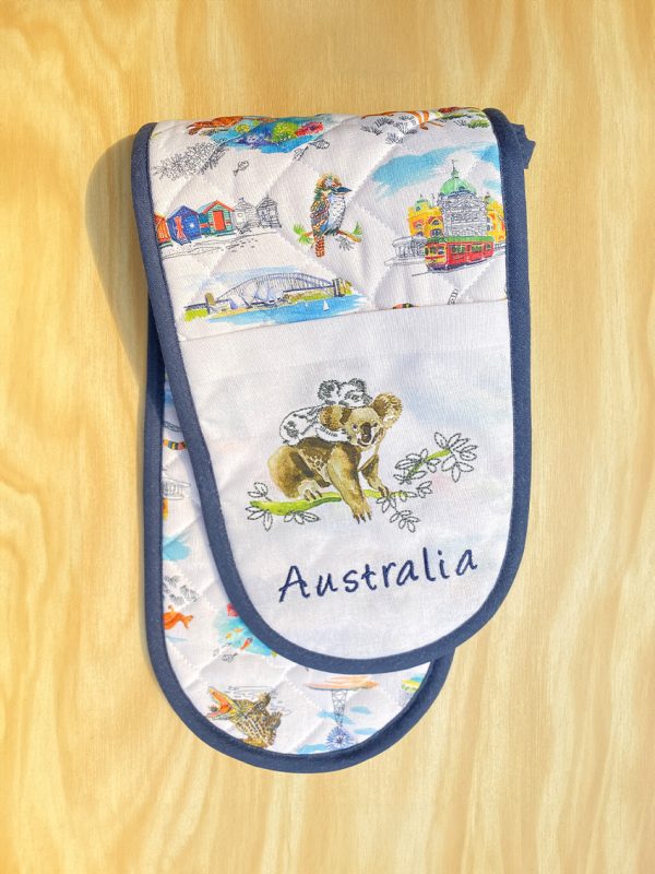 Australian Icons Double Mitt