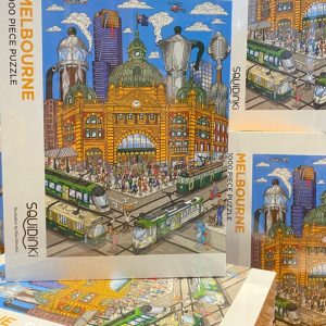 Melbourne Flinders Street Squidinki 1000 piece puzzle