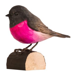 Wildlife Garden Pink Robin