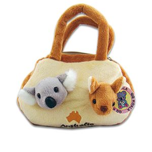 Kangaroo and Koala Plush handbag