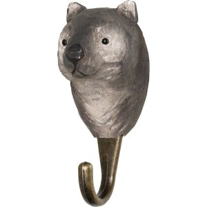 Wildlife Garden Wombat Deco Hook