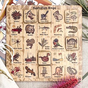 Buttonworks Australian Bingo Board Game