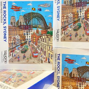 Squidinki 100 piece The Rocks Sydney jigsaw puzzle