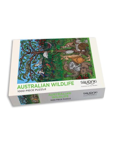 Squidinki 1000 piece Australian Wildlife jigsaw puzzle