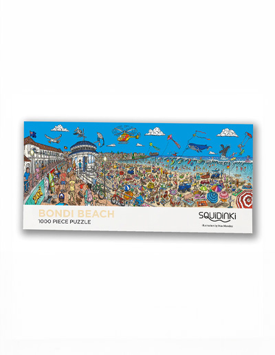 Squidinki Bondi Beach 1000 piece Puzzle