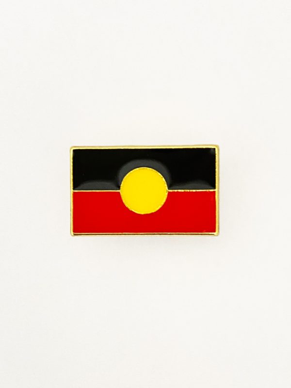 Aboriginal flag pin