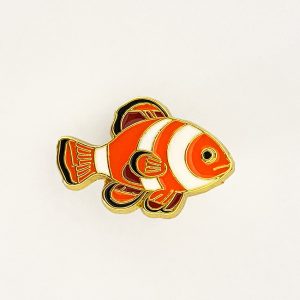 Clown fish pin