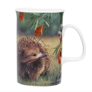 Echidna and Finch Fauna of Australia Mug