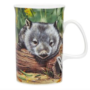 Wombat and Lizard Fauna of Australia Mug