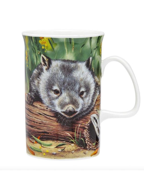 Wombat and Lizard Fauna of Australia Mug