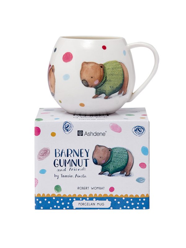 Barney Gumnut Wombat mug