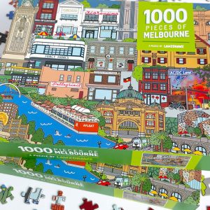 Lawz Drawz Melbourne 1000 piece puzzle