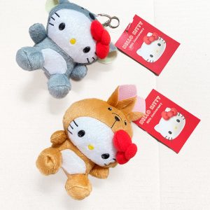 Hello Kitty Limited Edition Australian Koala and Kangaroo Plush keychain