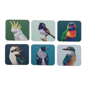 Ashdene Modern Birds - Assorted 6 pack of Coasters