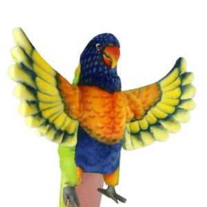 Rainbow lorikeet hand puppet