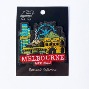 Melbourne souvenir patch - Melbourne skyline