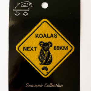 Koala Road Sign Patch