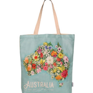 Gday Australia Map Shopping tote