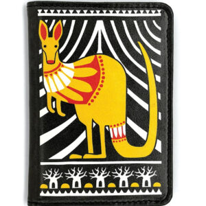 Scandi Kangaroo design passport holder