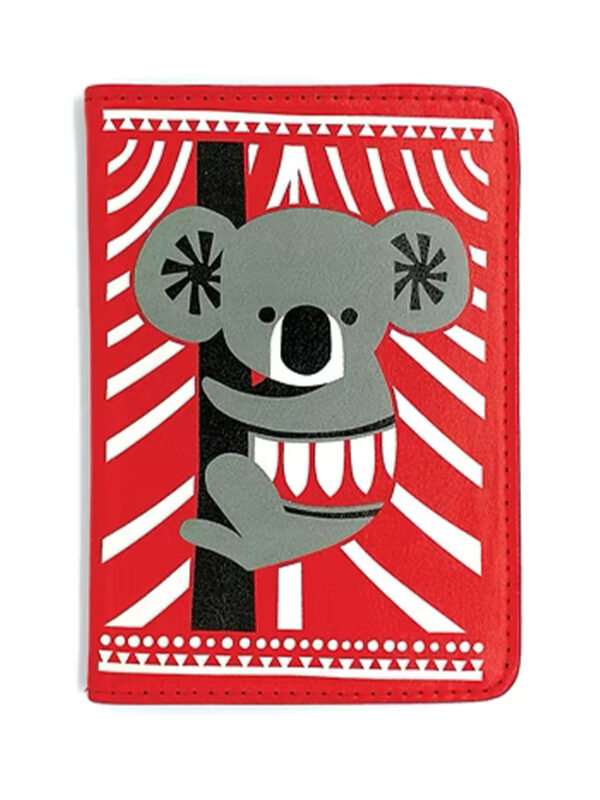 Scandi Koala design passport holder