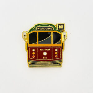 City Circle tram pin - red