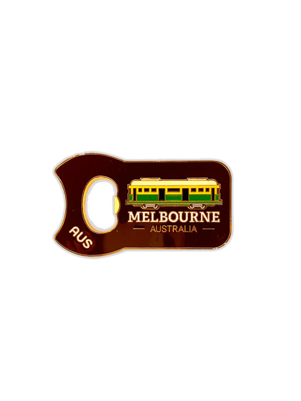 Melbourne Tram Magnet bottle opener