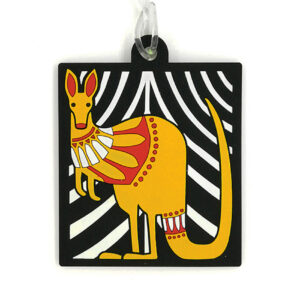Scandi Kangaroo luggage bag tag