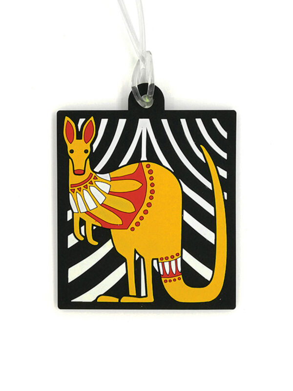 Scandi Kangaroo luggage bag tag