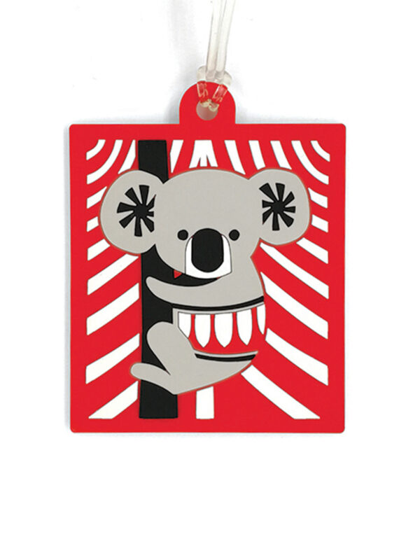 Scandi Koala luggage bag tag
