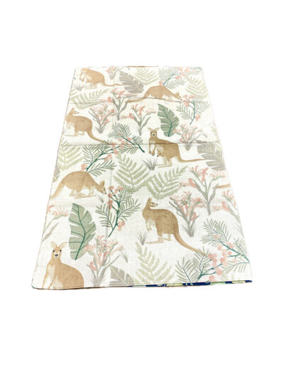 Kangaroo print tea towel Aus Made