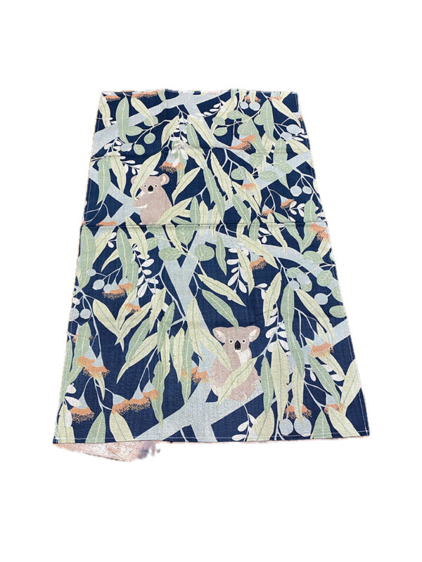 Aus made koala print tea towel