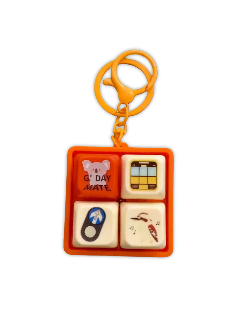 Voices of Australia Keyring