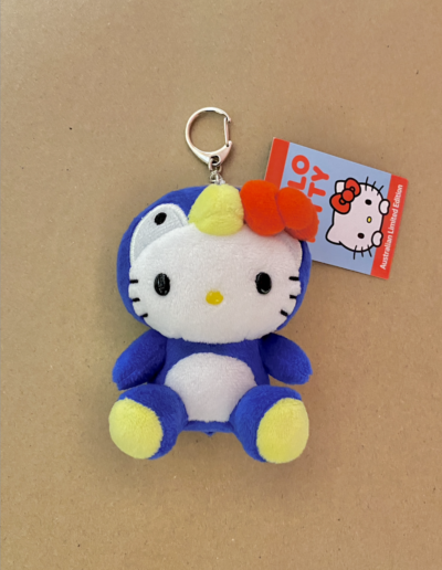 Hello Kitty Little Penguin Plush Keychain