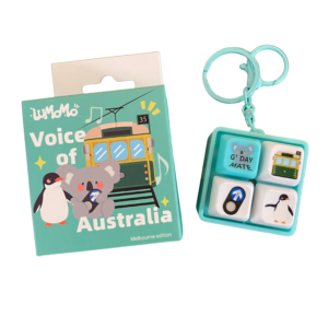 Voice of Melbourne keychain