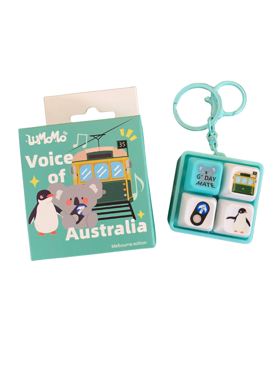 Voice of Melbourne keychain