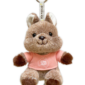 Quokka plush keychain